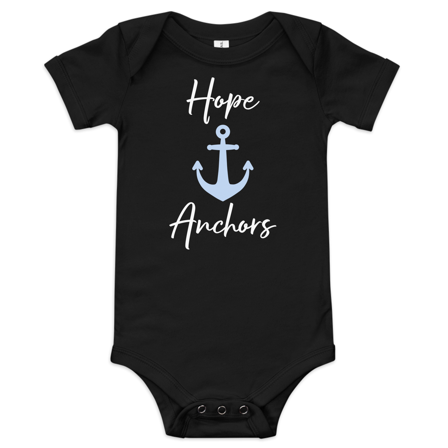 Hope Anchors - Baby Short Sleeve One Piece