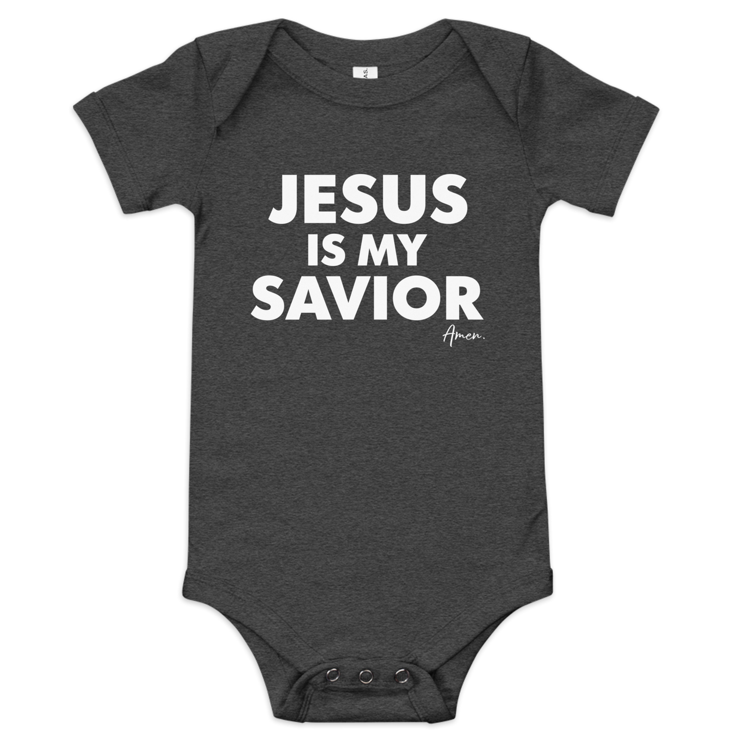 Jesus is my Savior - Baby Short Sleeve One Piece