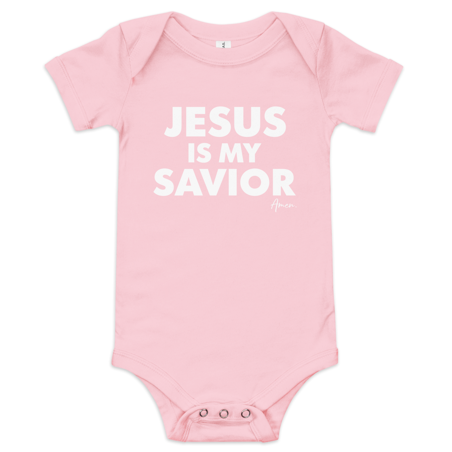 Jesus is my Savior - Baby Short Sleeve One Piece