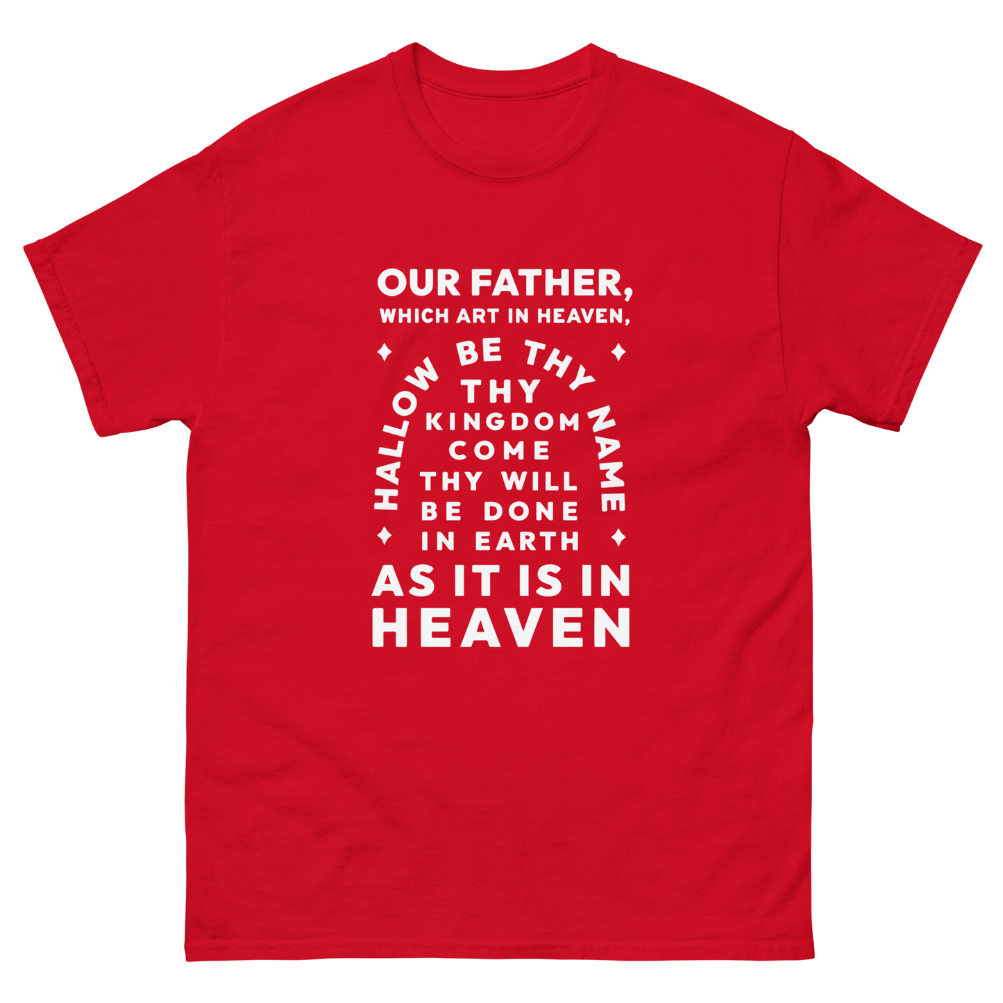 Lord's Prayer - Men's Tee