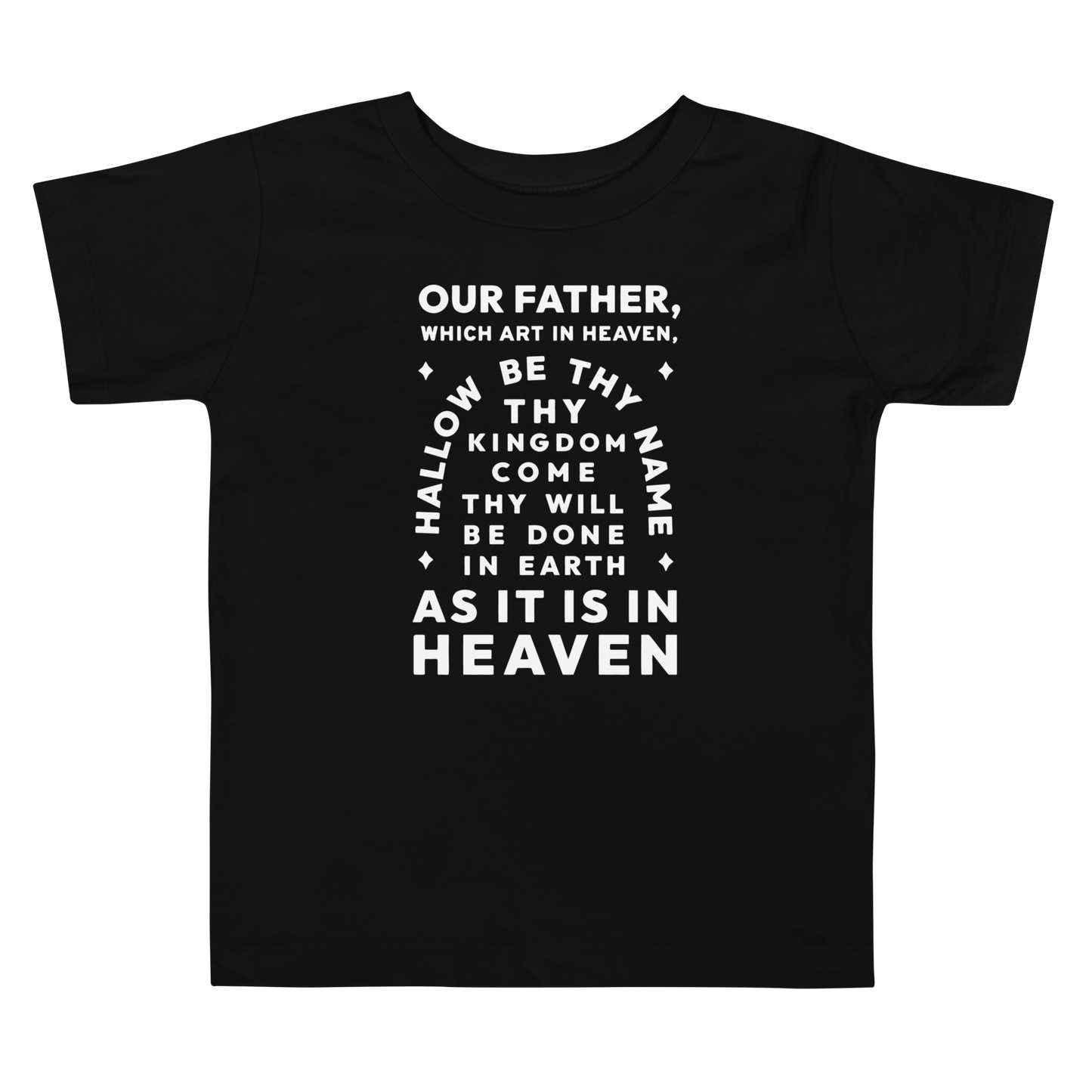 Lord's Prayer - Toddler Short Sleeve Tee