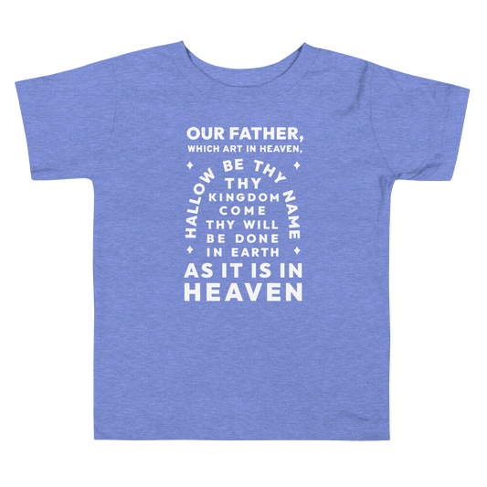 Lord's Prayer - Toddler Short Sleeve Tee