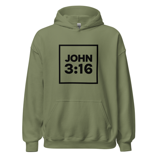 John 3:16 - Men's Hoodie