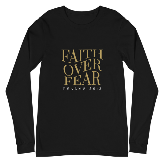 Faith over Fear - Women's Long Sleeve