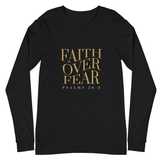 Faith over Fear - Men's Long Sleeve