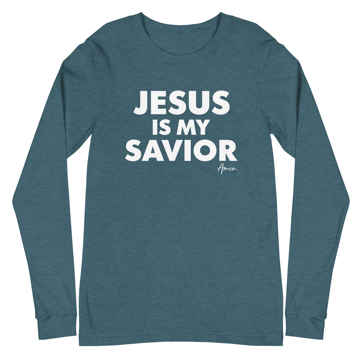 Jesus is my Savior - Men's Long Sleeve