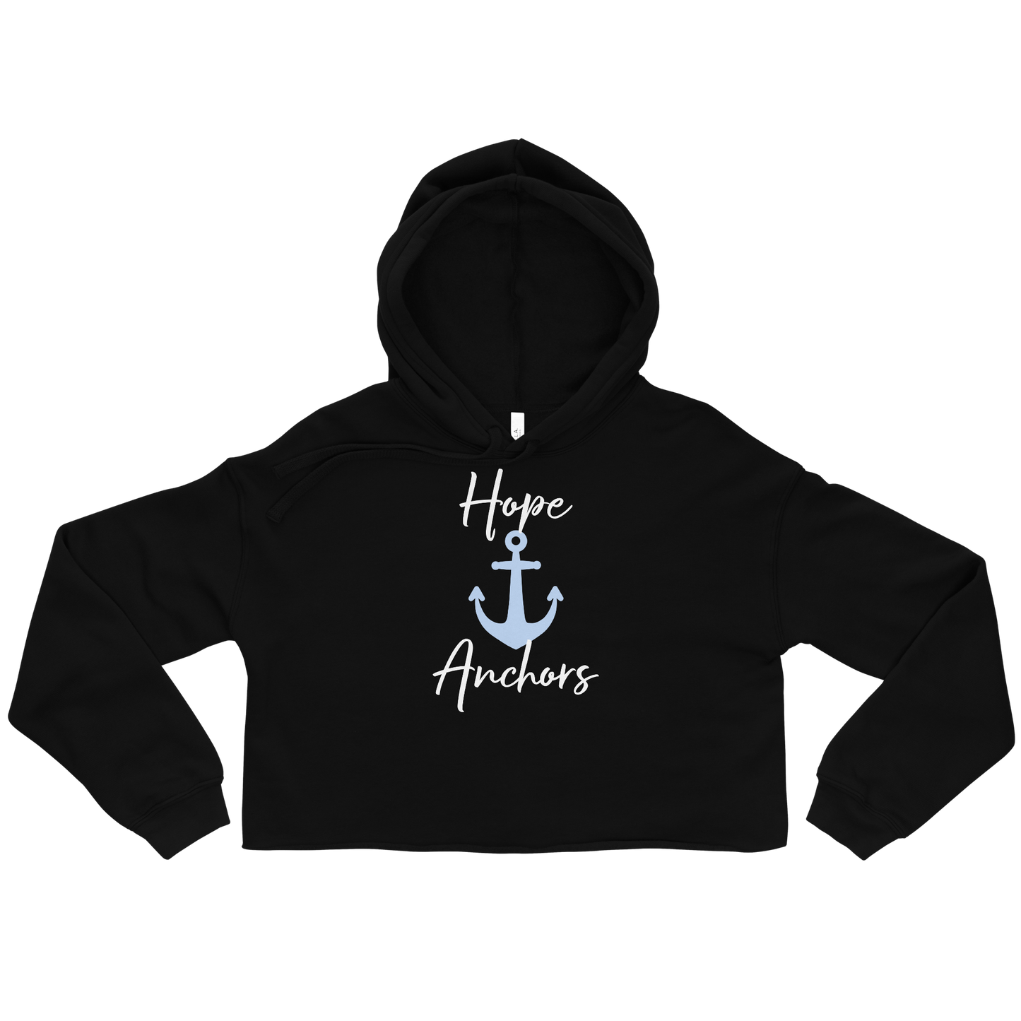 Hope Anchors - Women's Crop Hoodie