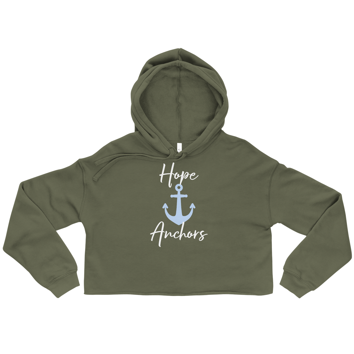 Hope Anchors - Women's Crop Hoodie