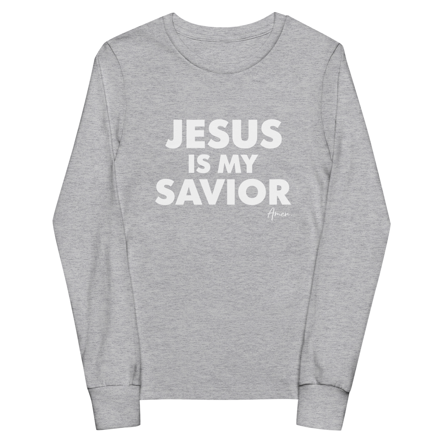 Jesus is my Savior - Youth Long Sleeve Tee