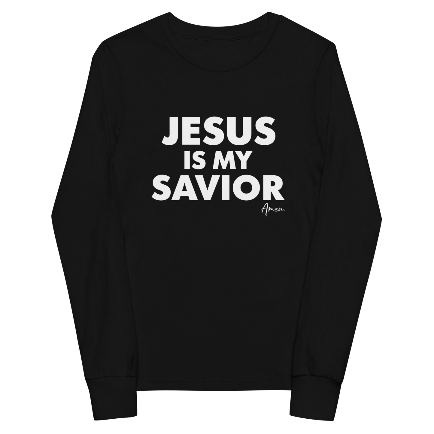 Jesus is my Savior - Youth Long Sleeve Tee