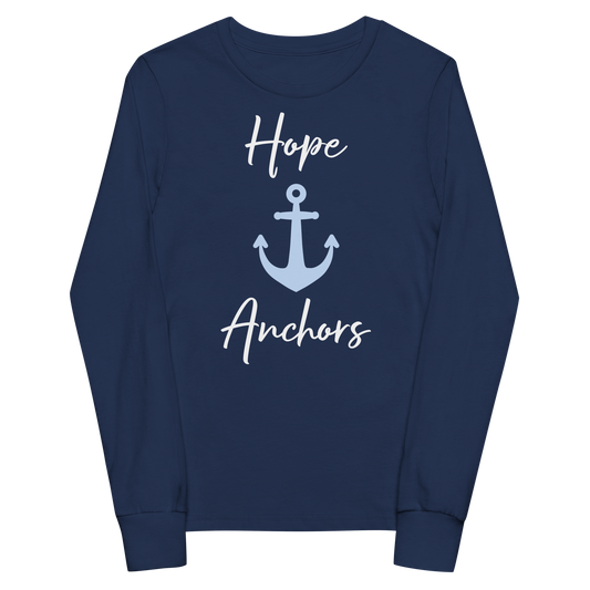 Hope Anchors - Youth Long Sleeve Shirt