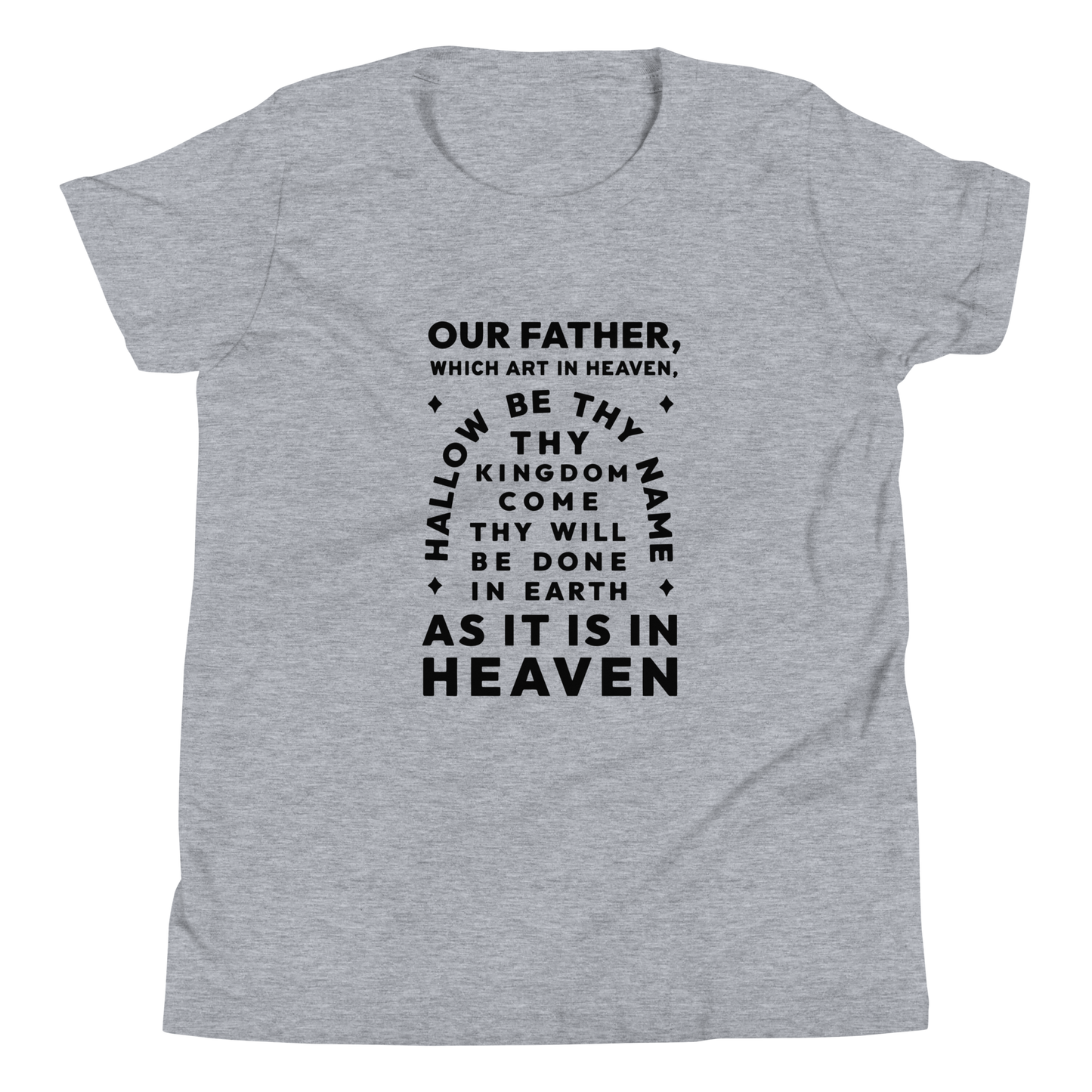 Lord's Prayer - Youth Short Sleeve T-Shirt