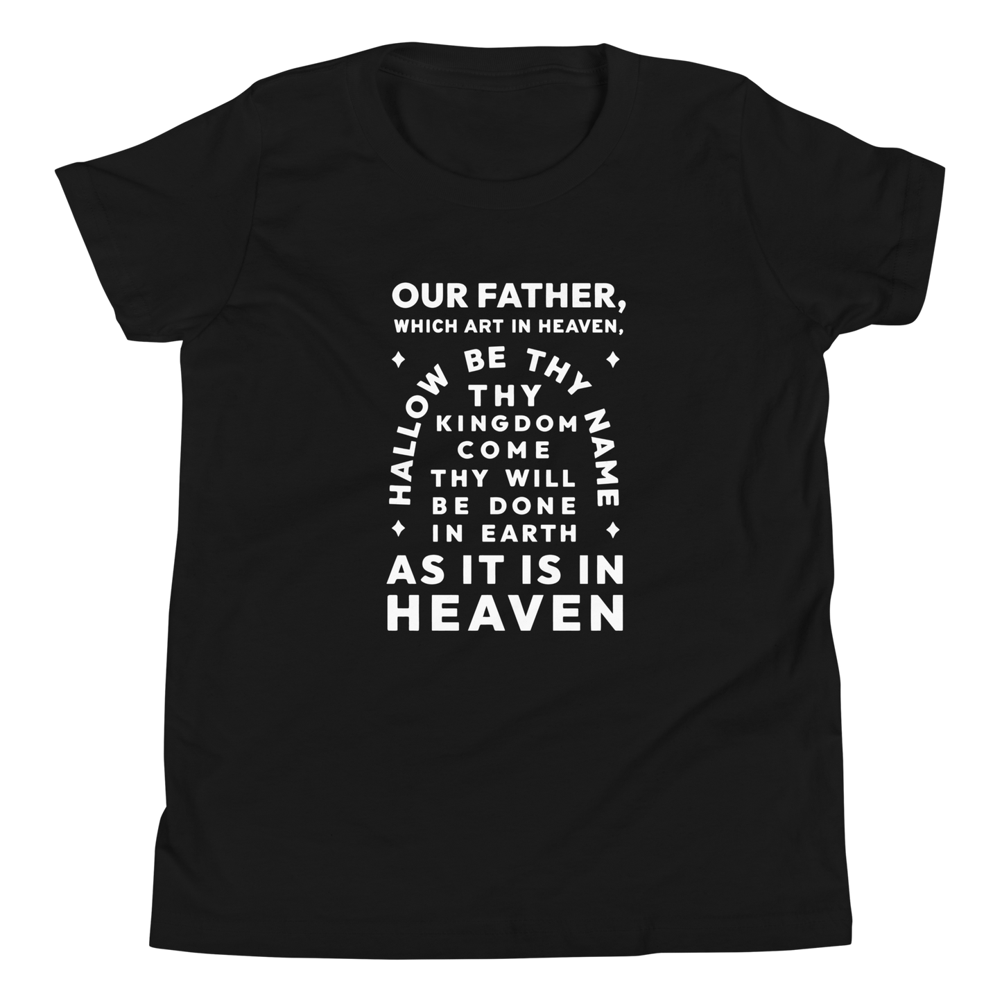 Lord's Prayer - Youth Short Sleeve T-Shirt