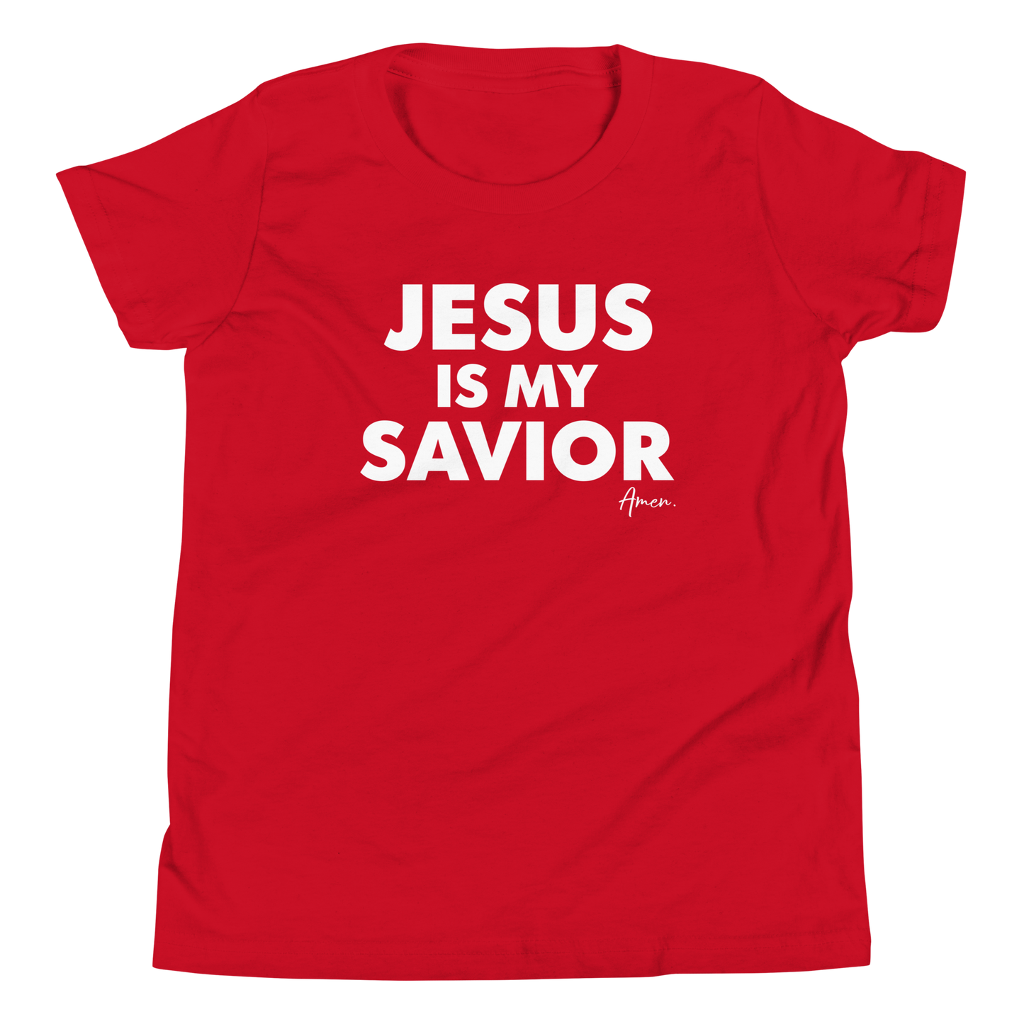 Jesus is my Savior - Youth Short Sleeve T-Shirt