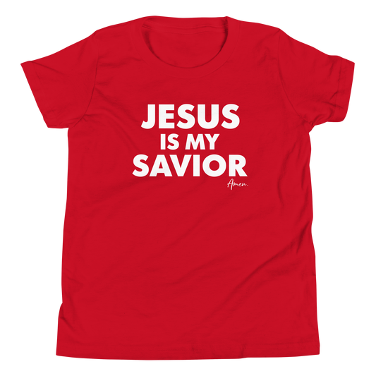 Jesus is my Savior - Youth Short Sleeve T-Shirt